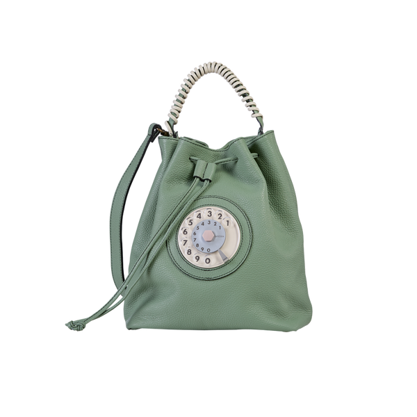 BUCKET PHONE BAG schwarz