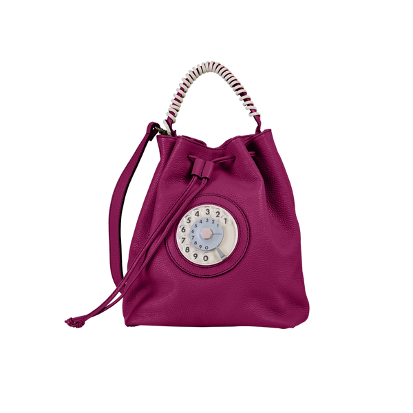 BUCKET PHONE BAG schwarz