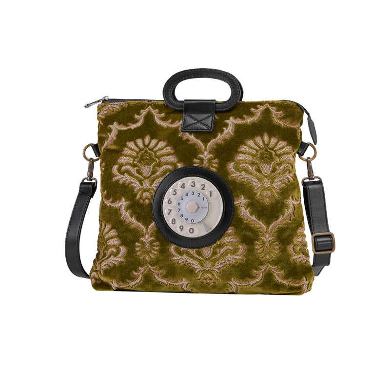 Emma phone bag olive