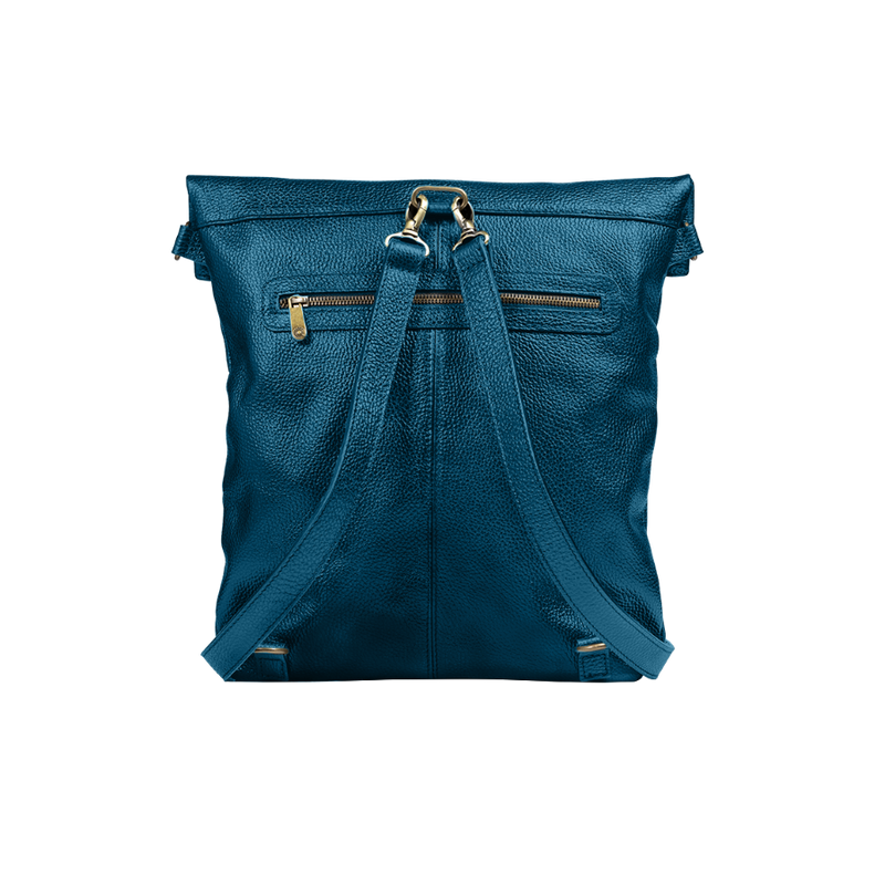 Zaino Flat phone bag blu di prussia