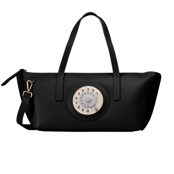 Pagoda phone bag black