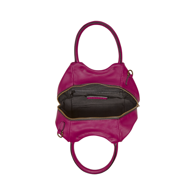 Mini Pagoda phone bag magenta