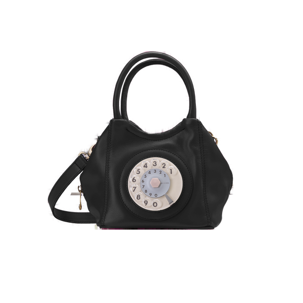 Mini Pagoda phone bag black