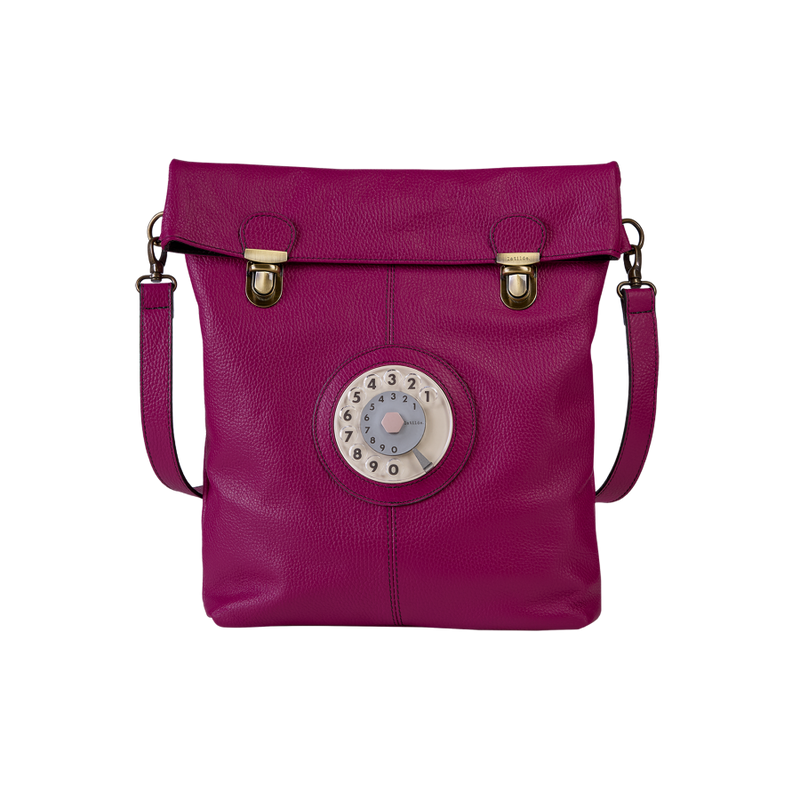 Zaino Flat phone bag magenta