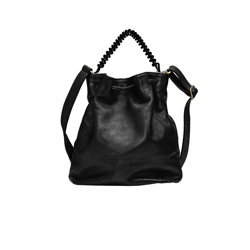 BUCKET PHONE BAG schwarz