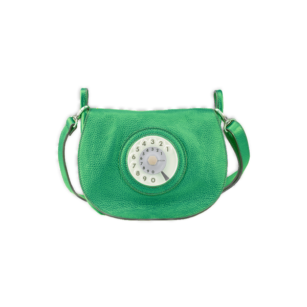 Saddle phone bag verde smeraldo