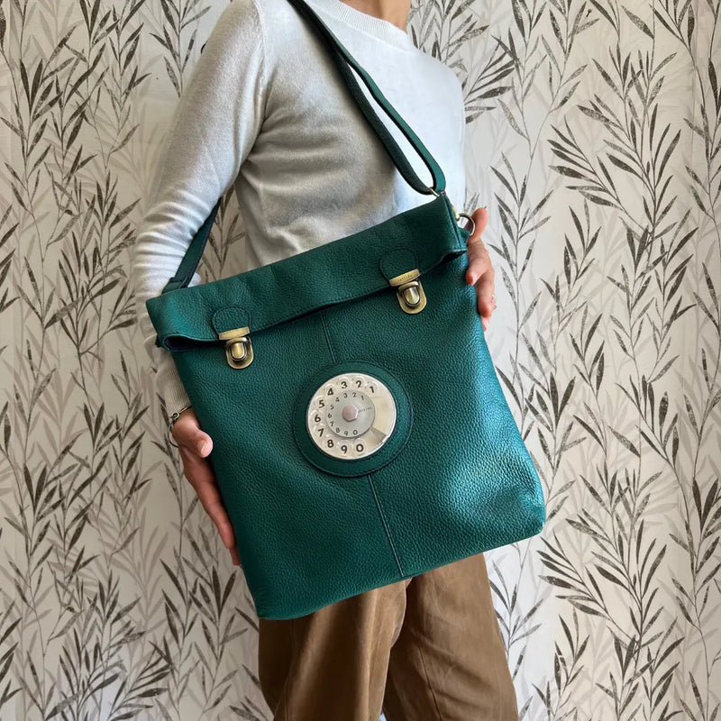 Zaino Flat phone bag verde